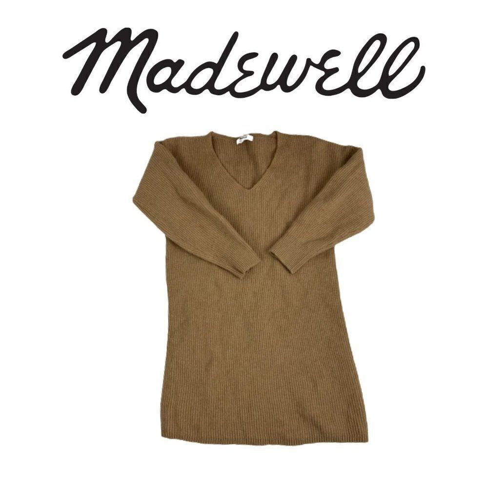 Madewell Tan Knit Sweater. Sz S